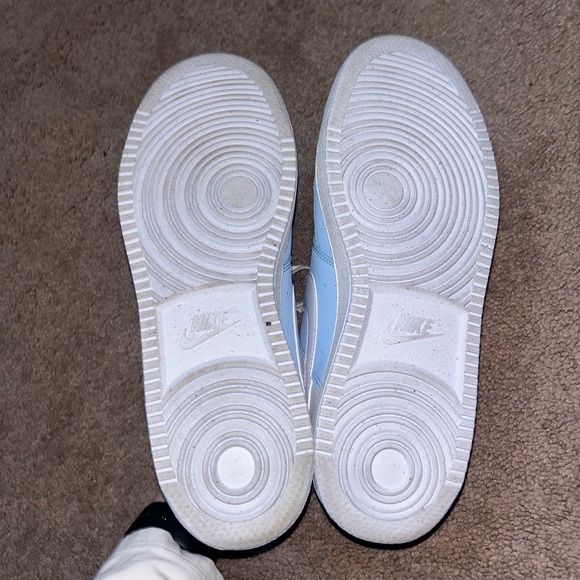 Baby Blue Air Force 1’s - Picture 2 of 4